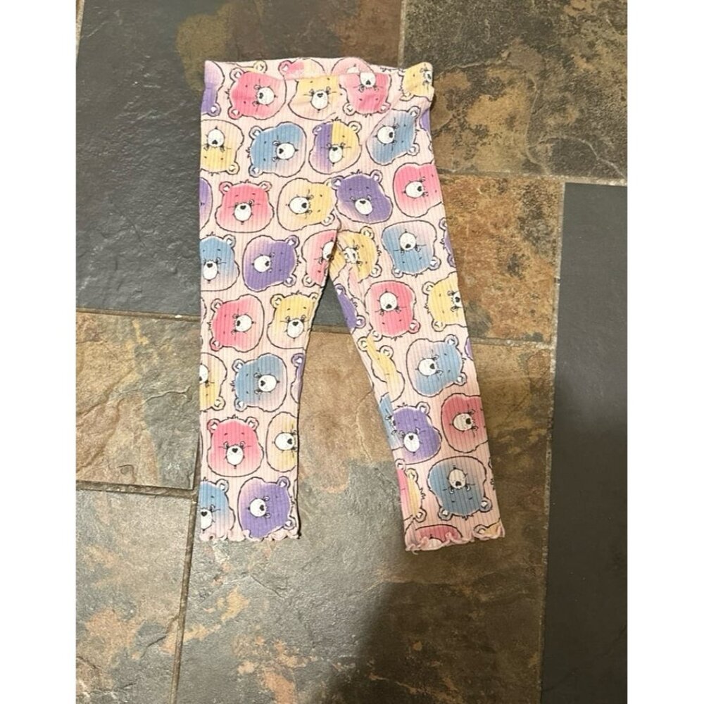 24m Care Bears baby pink leggings pants girls toddler